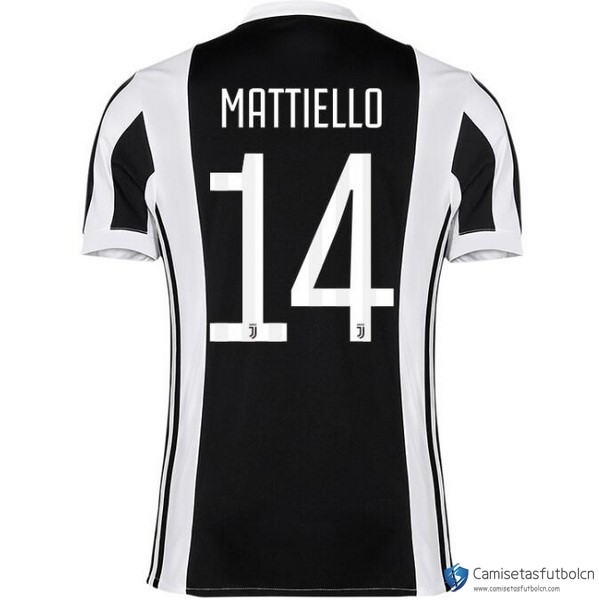 Camiseta Juventus Primera equipo Mattiello 2017-18